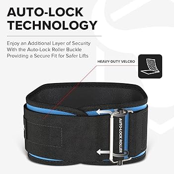 Amazon | ウェイトリフティングベルト 男女兼用 - 6インチ